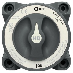 Blue Sea HD Battery Switch On/Off AFD 600A - Grey - 3001